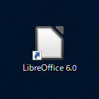 LibreOfficeデスクトップアイコン