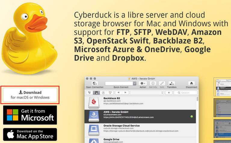 cyberduck download for windows 10